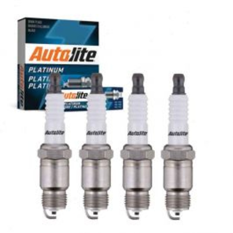 4 pc Autolite Platinum Spark Plug for 1987-1992 Oldsmobile Cutlass Cruiser