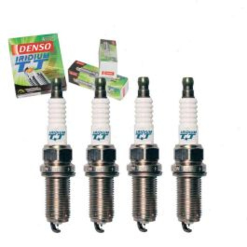 4 pc DENSO Iridium TT Spark Plugs for 2005-2009 Subaru Outback 2.5L H4