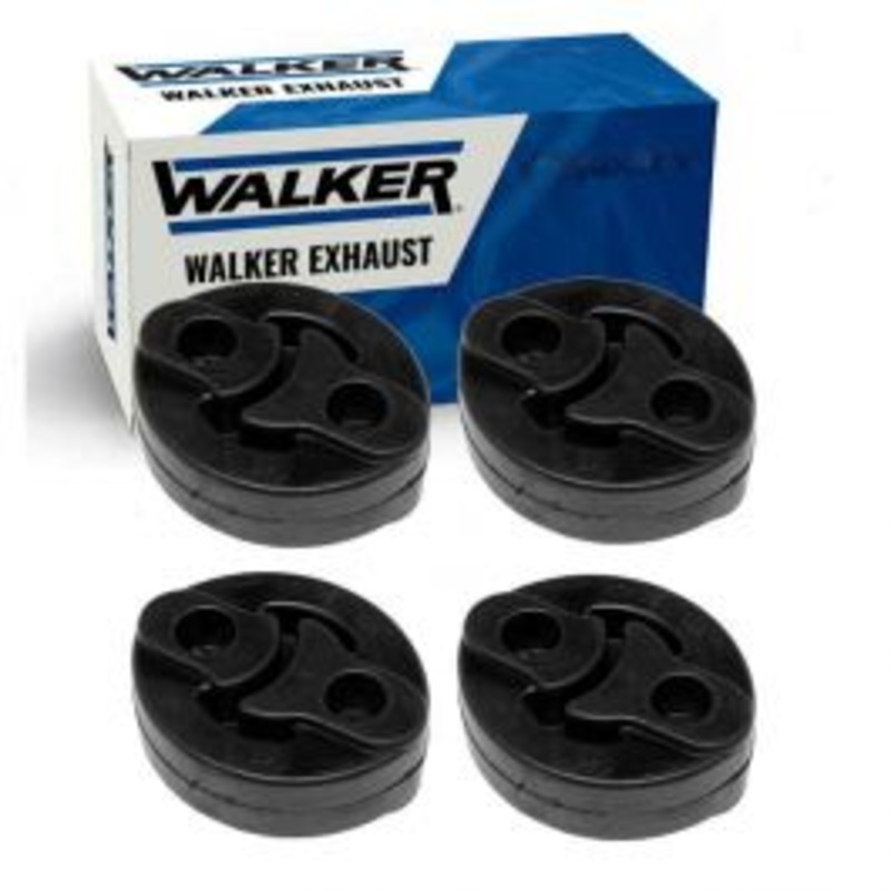 4 pc Walker Muffler Assm Exhaust System Insulators for 1995-1997 Subaru Legacy 2.2L 2.5L H4