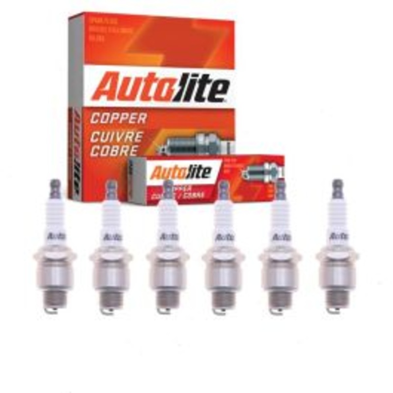 6 pc Autolite Copper Core Spark Plugs for 1963-1964 Studebaker 8E5