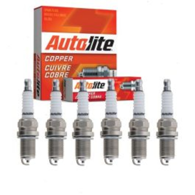 6 pc Autolite Copper Core Spark Plugs for 1992-1995 Isuzu Trooper