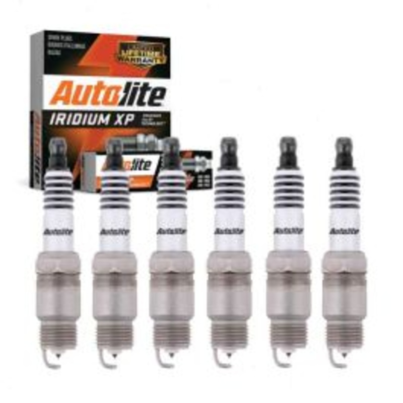 6 pc Autolite Iridium XP Spark Plug for 1981-1984 Pontiac Phoenix 2.8L V6
