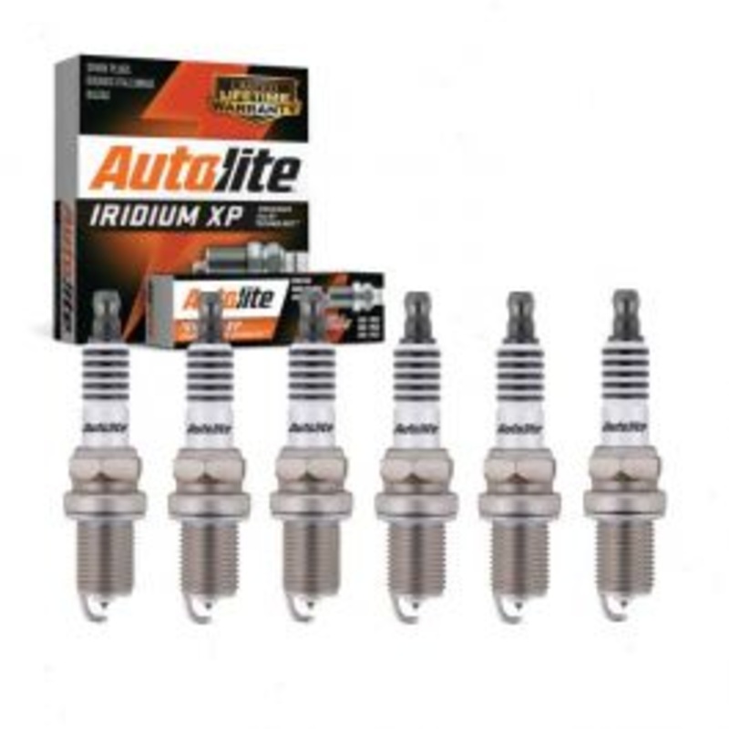 6 pc Autolite Iridium XP Spark Plug for 1996-1998 BMW 328is