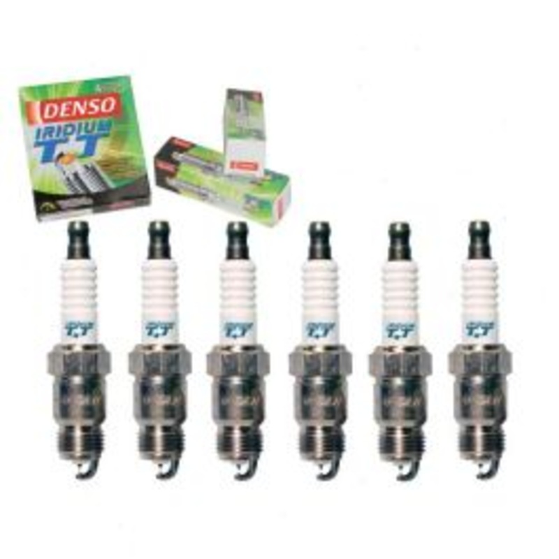 6 pc DENSO Iridium TT Spark Plugs for 1980-1983 Plymouth Gran Fury 3.7L L6