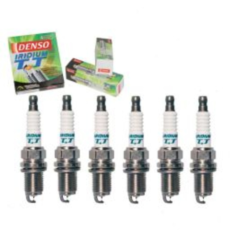 6 pc DENSO Iridium TT Spark Plugs for 1997-2002 BMW Z3 2.5L 2.8L 3.0L 3.2L L6