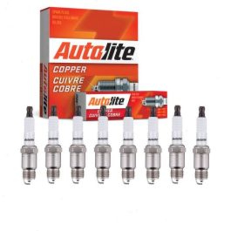 8 pc Autolite Copper Core Spark Plugs for 1976-1980 Chevrolet K20 Suburban 5.0L 5.7L 6.6L V8