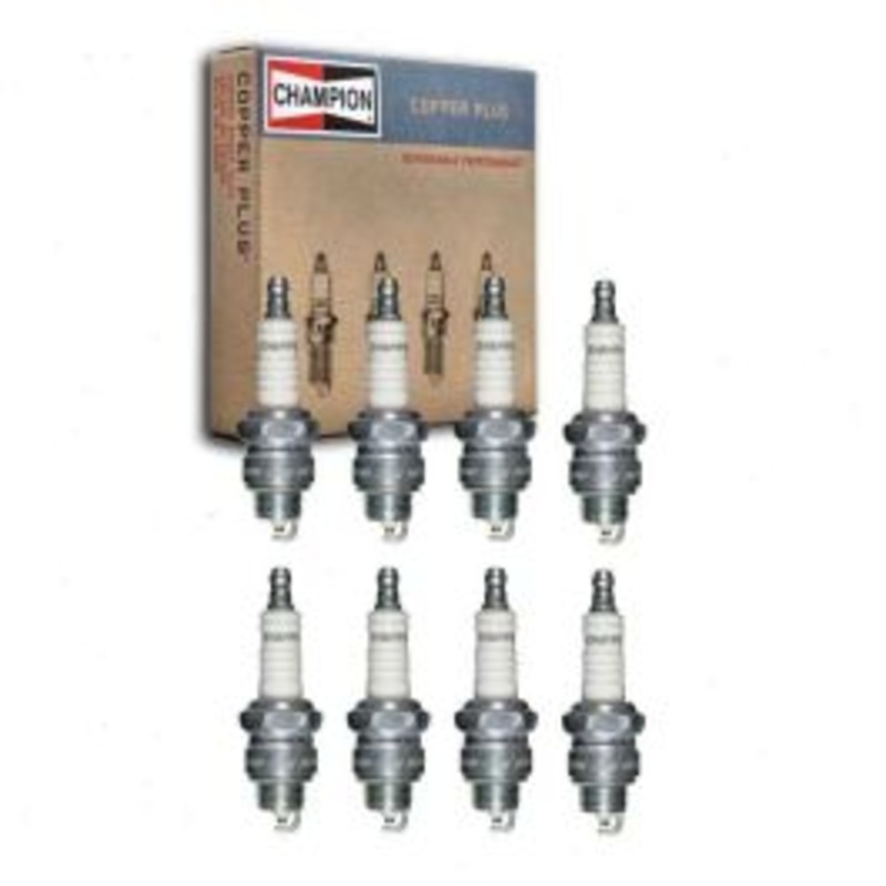 8 pc Champion Copper Plus Spark Plugs for 1960-1966 Dodge W100 Series 5.2L V8