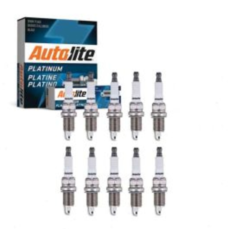 10 pc Autolite Platinum Spark Plug for 1992-2006 Dodge Viper 8.3L V10