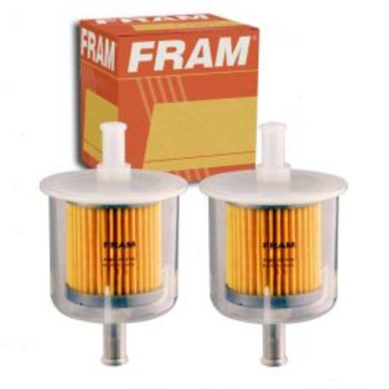 2 pc FRAM Fuel Filters for 1965 Plymouth Fury II