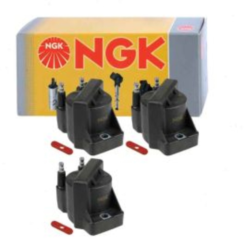 3 pc NGK Ignition Coils for 1999-2004 Oldsmobile Alero 3.4L V6