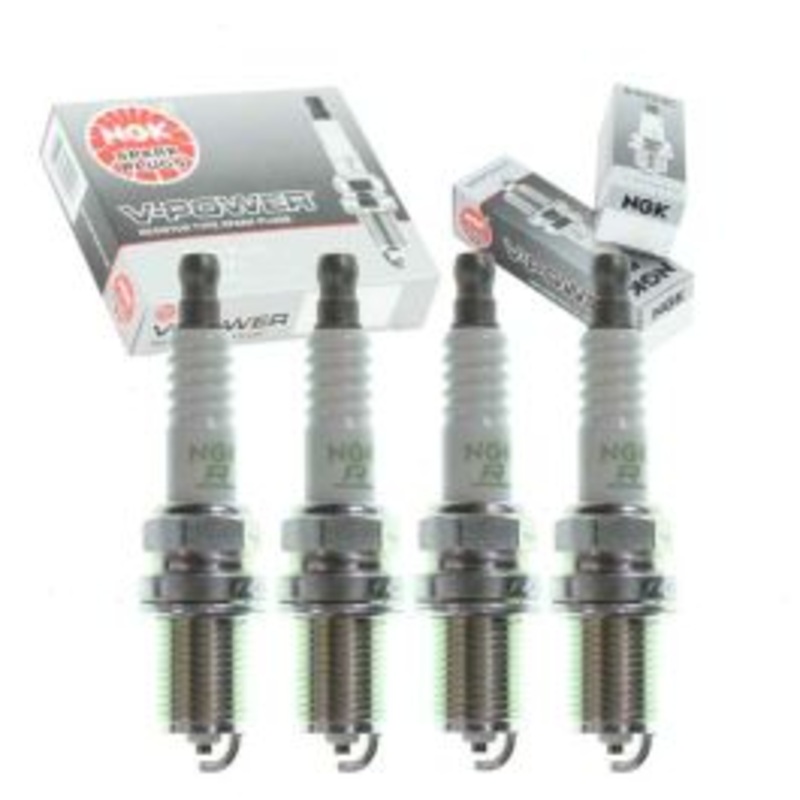 4 pc NGK V-Power Spark Plugs for 2000 Toyota Echo 1.5L L4