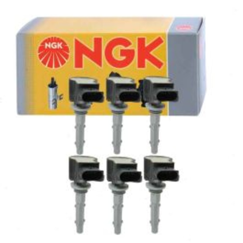 6 pc NGK Ignition Coils for 2010-2013 Mercedes-Benz S400 3.5L V6