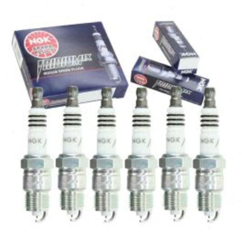 6 pc NGK Iridium IX Spark Plugs for 1971 GMC P15 P1500 Van 4.1L L6