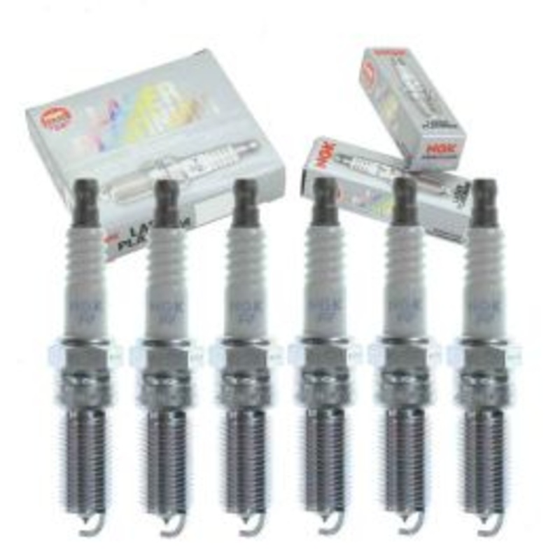 6 pc NGK Laser Platinum Spark Plugs for 2013-2019 Ford Police Interceptor Sedan 3.5L 3.7L V6