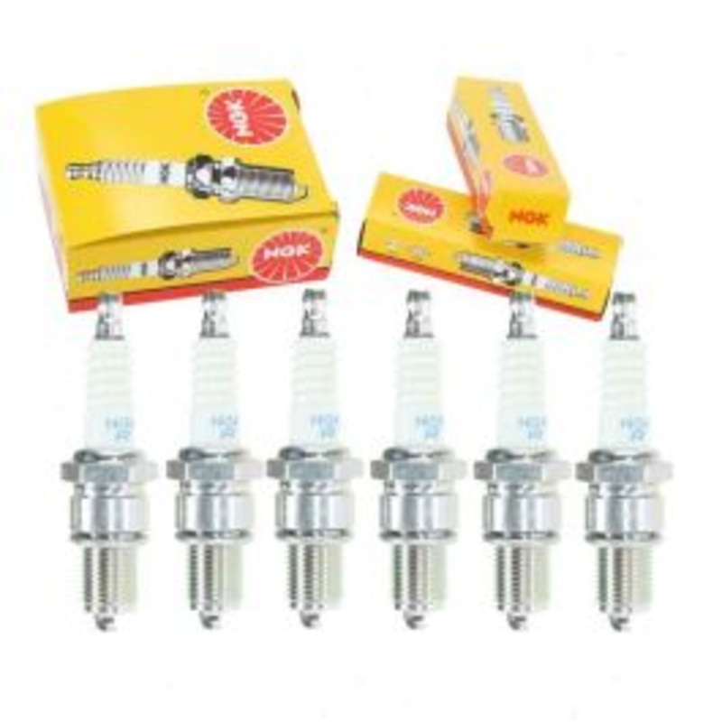 6 pc NGK Standard Spark Plugs for 1969-1976 Triumph TR6 2.5L L6