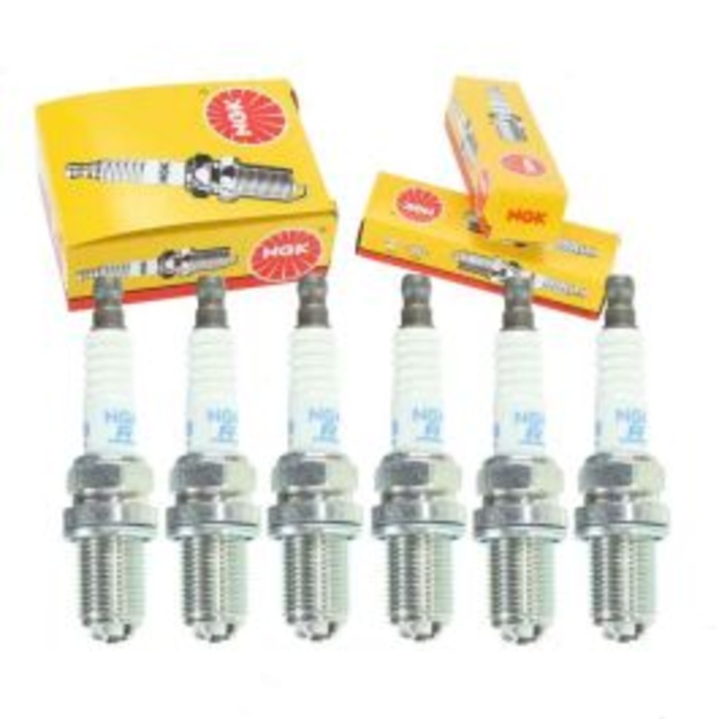 6 pc NGK Standard Spark Plugs for 2001-2006 BMW 330Ci 3.0L L6