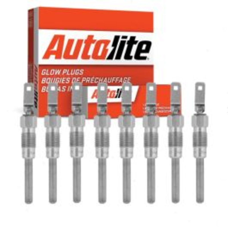 8 pc Autolite Diesel Glow Plugs for 1987-1988 Chevrolet V30
