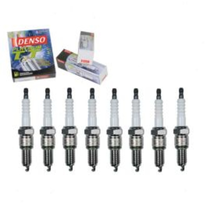 8 pc DENSO Platinum TT Spark Plugs for 1961 Chevrolet K20 Pickup 5.7L V8
