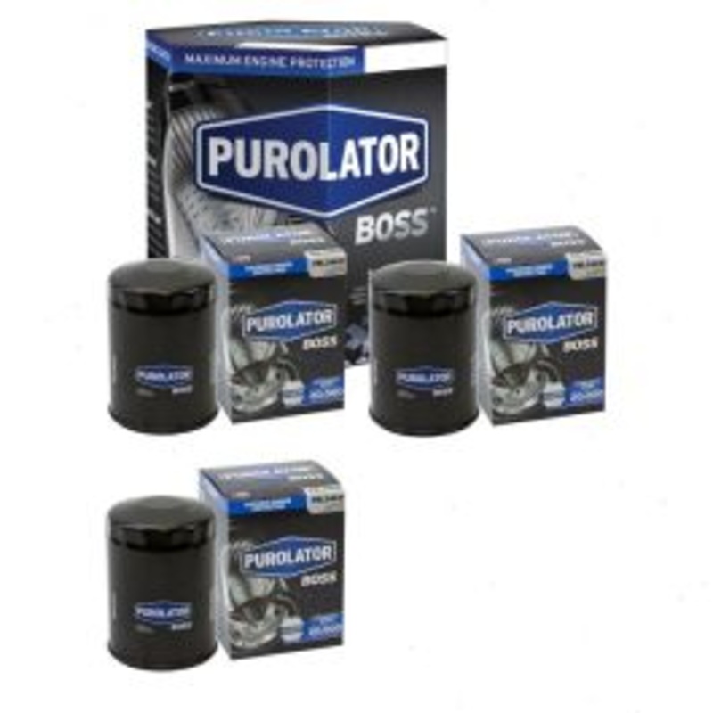 3 pc Purolator BOSS PBL34631 Engine Oil Filters