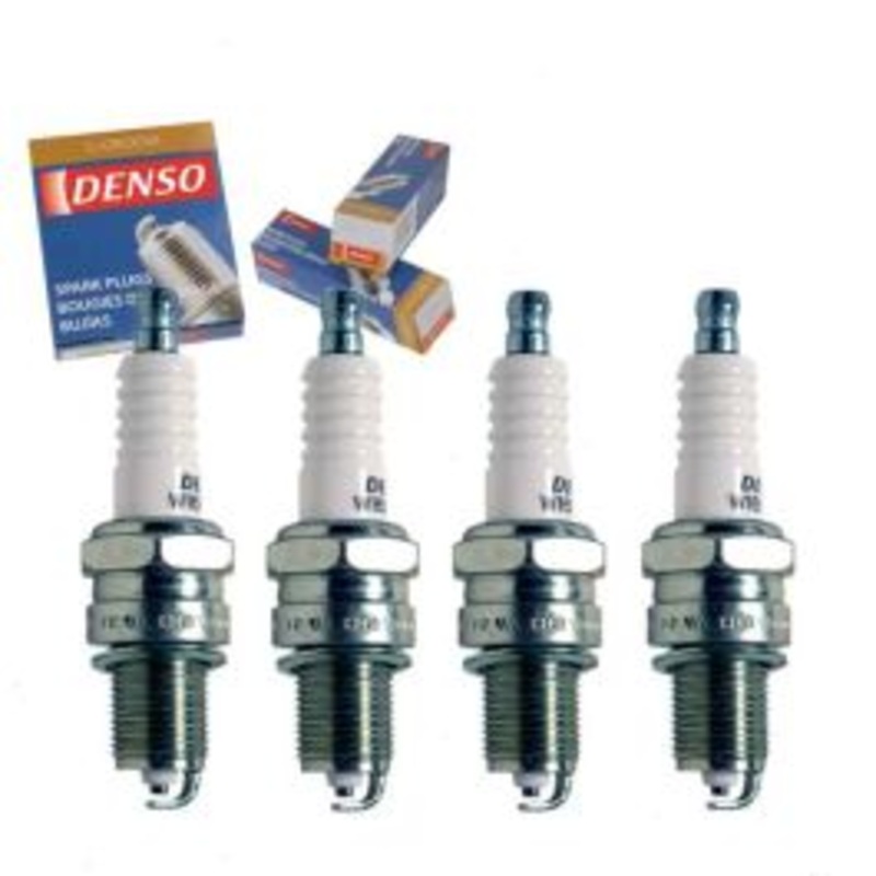 4 pc DENSO Standard U-Groove Spark Plugs for 1988-1989 Mercury Tracer 1.6L L4