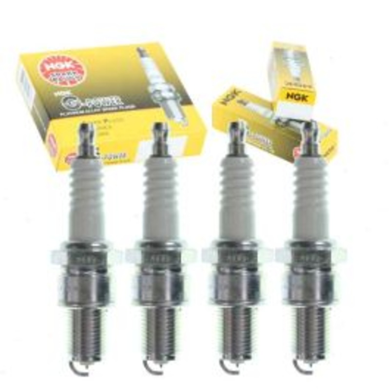4 pc NGK G-Power Spark Plugs for 1983-1987 Hyundai Pony 1.4L 1.5L 1.6L L4