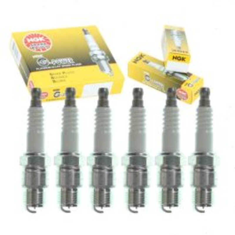 6 pc NGK G-Power Spark Plugs for 1976-1978 GMC C15 Suburban 4.1L L6