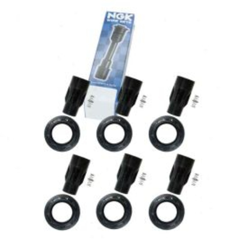 6 pc NGK Ignition Coil Boots for 2004-2006 Toyota Sienna 3.3L V6