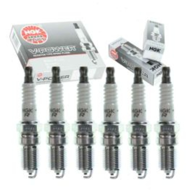 6 pc NGK V-Power Spark Plugs for 1999-2006 Ford Taurus 3.0L V6