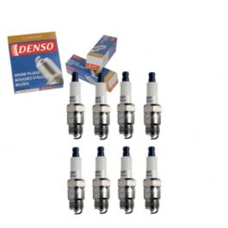 8 pc DENSO Standard U-Groove Spark Plugs for 1970-1972 Buick GS 5.7L V8