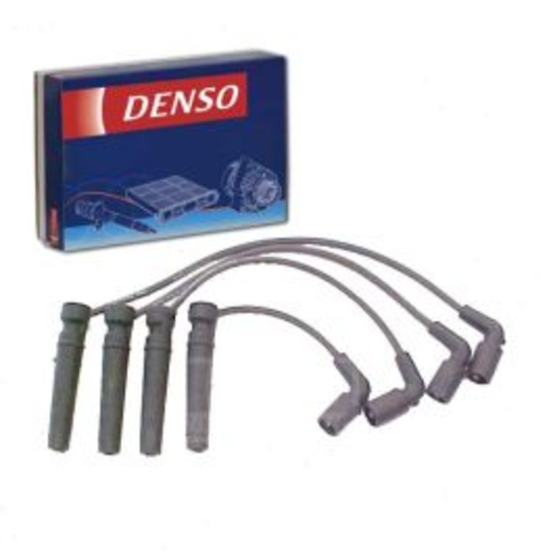 DENSO Spark Plug Wire Set for 2005-2007 Pontiac Wave 1.6L L4