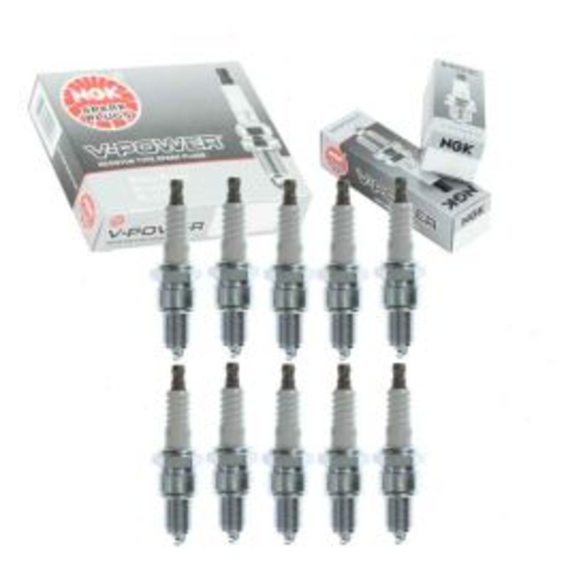 10 pc NGK V-Power 6937 BPR5EY-11 Spark Plugs