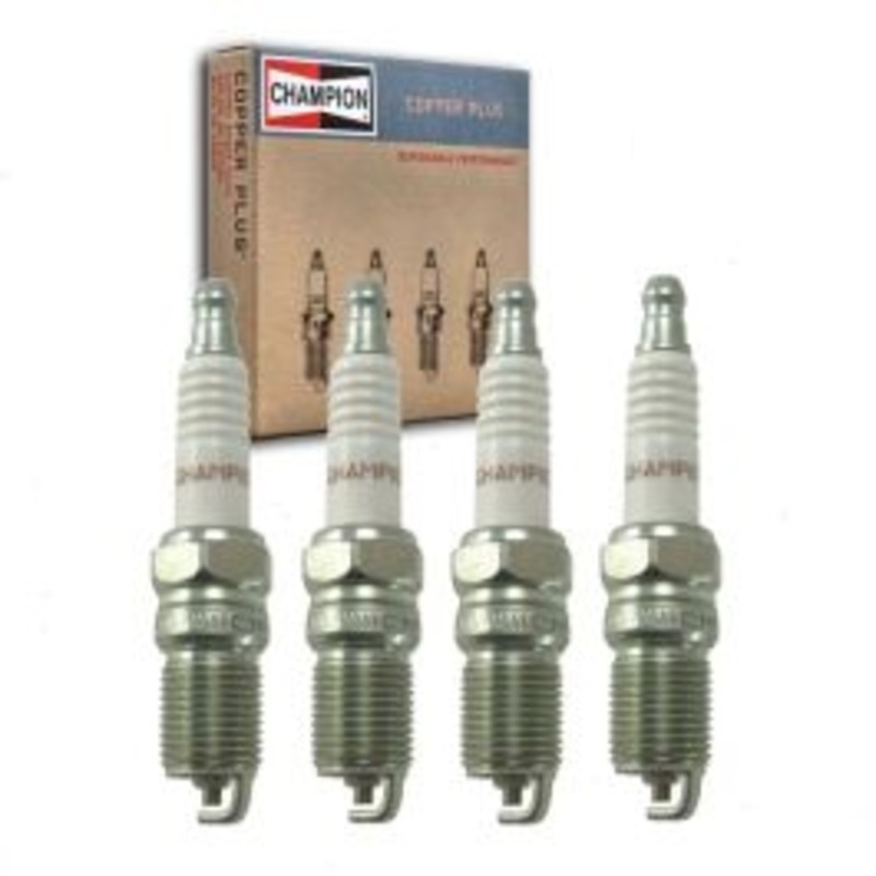 4 pc Champion Copper Plus Spark Plugs for 1998-2002 Pontiac Sunfire 2.2L L4