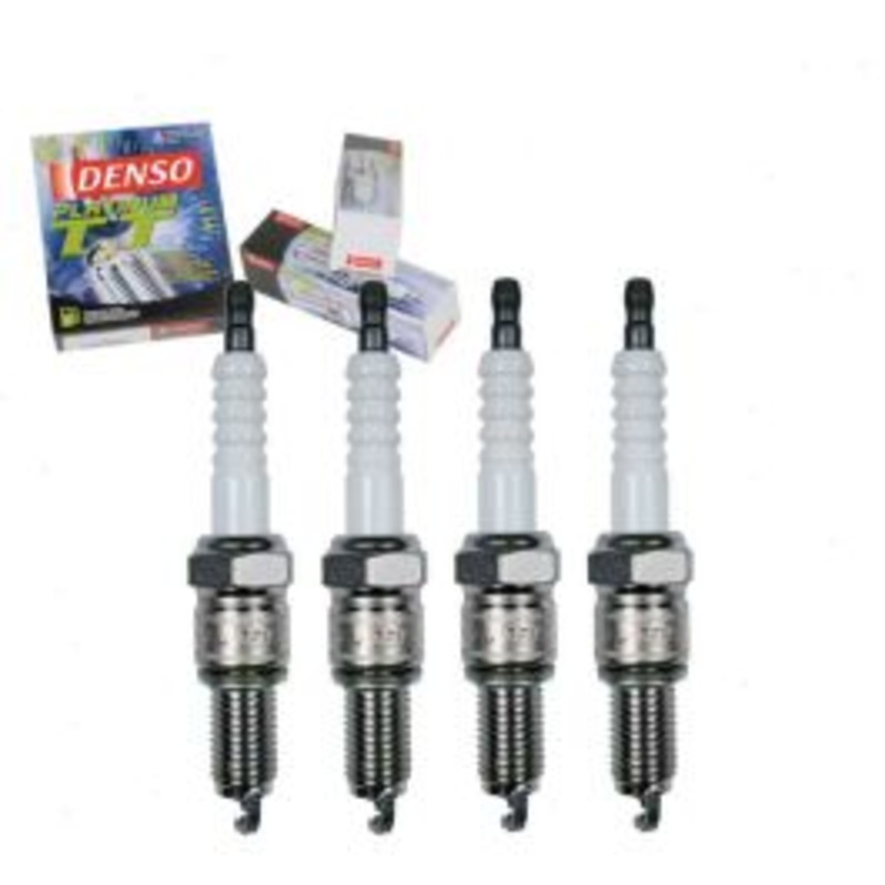 4 pc DENSO Platinum TT Spark Plugs for 1975-1976 BMW 2002 2.0L L4