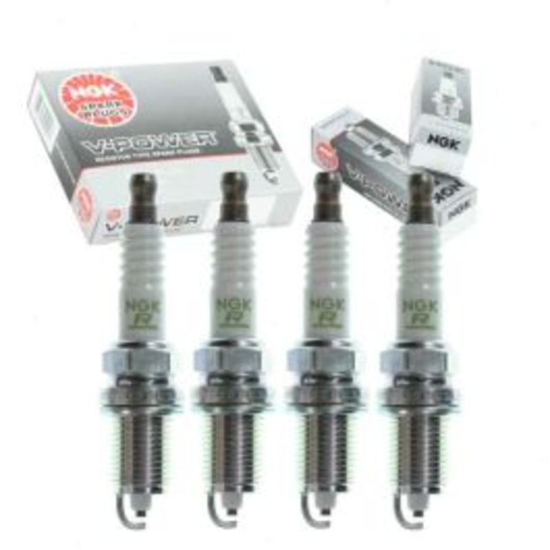 4 pc NGK V-Power Spark Plugs for 1997-2000 Acura EL 1.6L L4