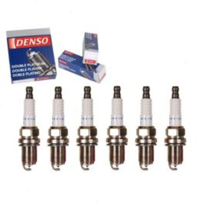 6 pc DENSO Double Platinum 3174 PK16PR-P11 Spark Plugs