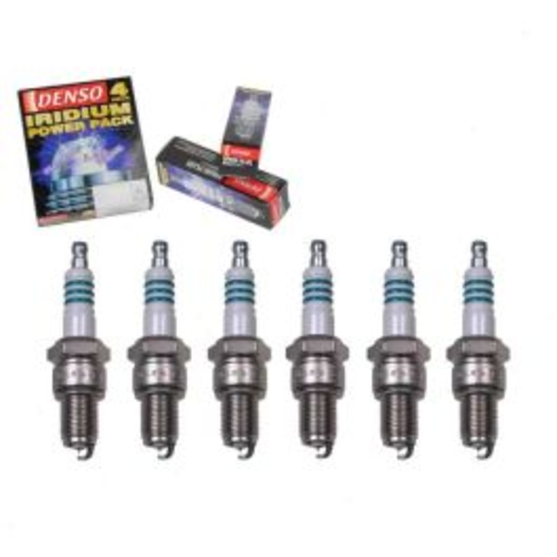 6 pc DENSO Iridium Power Spark Plugs for 1972-1978 Jeep CJ5 3.8L 4.2L L6