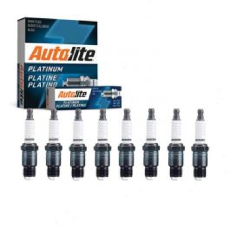 8 pc Autolite Platinum Spark Plug for 1975-1979 Chevrolet P20 5.7L 7.4L V8