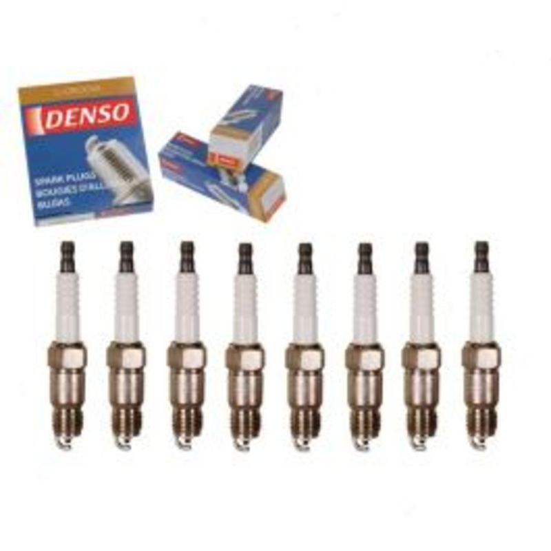 8 pc DENSO Standard U-Groove Spark Plugs for 1988-1995 GMC K3500 5.7L 7.4L V8