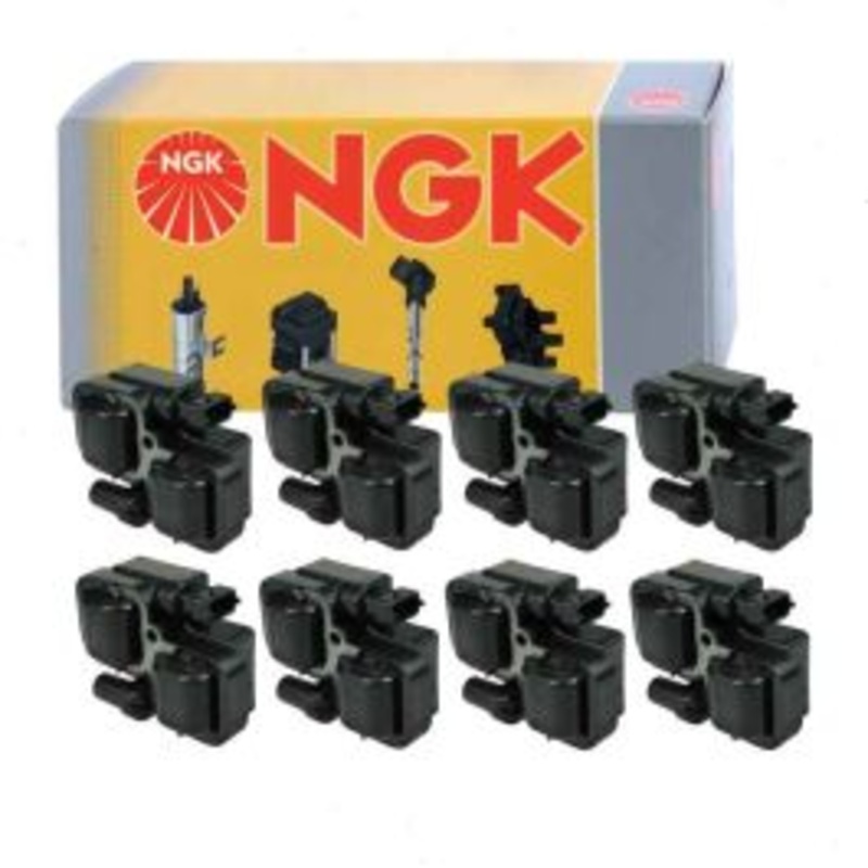 8 pc NGK Ignition Coils for 2006 Mercedes-Benz CLS500 5.0L V8