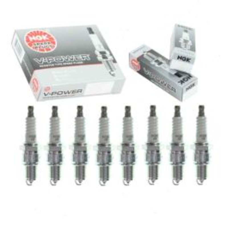 8 pc NGK V-Power Spark Plugs for 1961-1969 Chevrolet Impala 6.5L 6.7L 7.0L V8