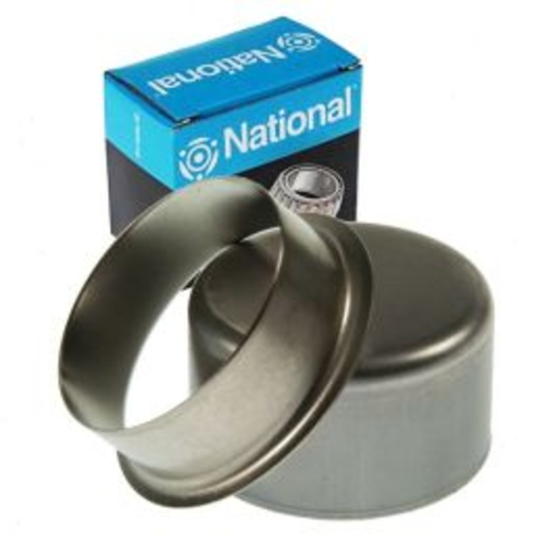 National Timing Cover Harmonic Balancer Sleeve for 1985 Cadillac DeVille