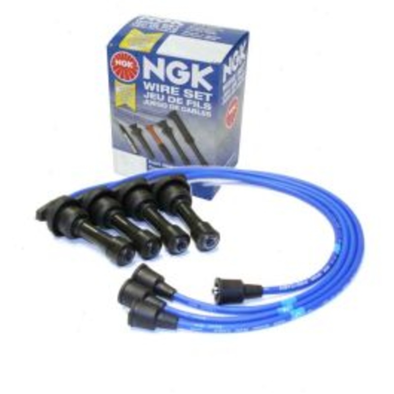 NGK Spark Plug Wire Set for 1989-1990 Eagle Summit 1.6L L4