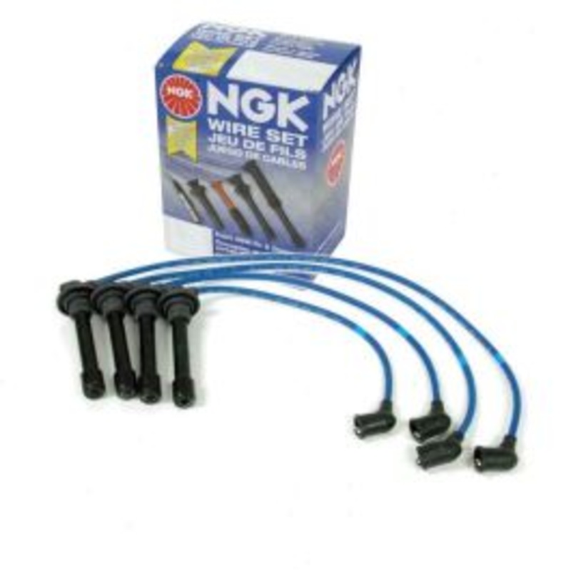 NGK Spark Plug Wire Set for 1995-1998 Nissan 200SX 1.6L L4