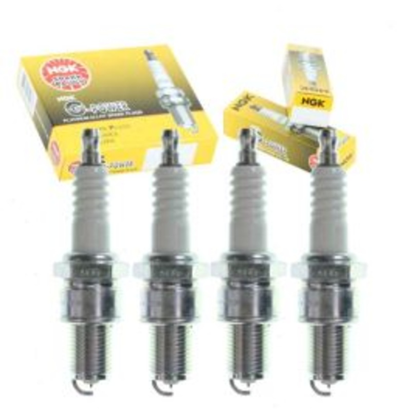 4 pc NGK G-Power Spark Plugs for 1972-1977 Mazda 808 1.6L L4