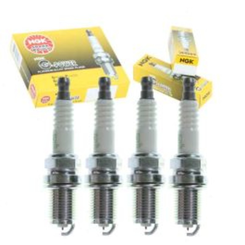 4 pc NGK G-Power Spark Plugs for 1995-1997 Pontiac Sunrunner 1.6L L4