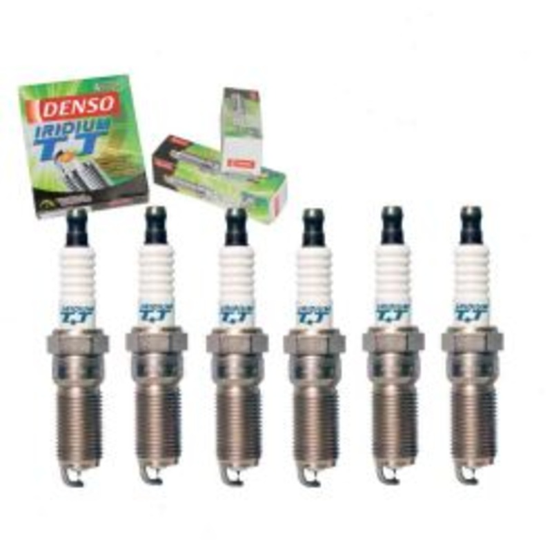 6 pc DENSO Iridium TT Spark Plugs for 2015-2016 Ford Transit-350 HD 3.5L 3.7L V6