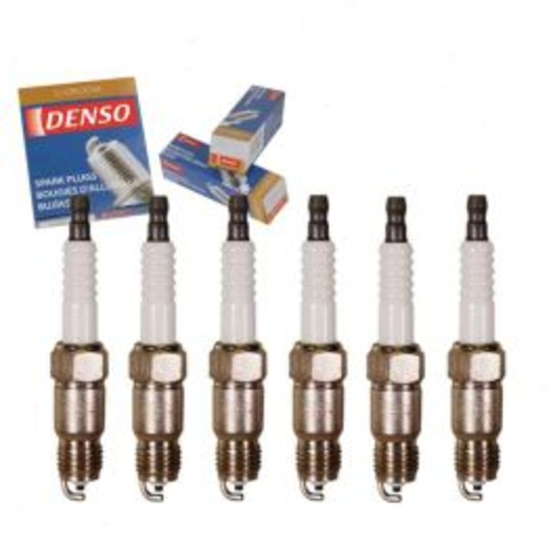 6 pc DENSO Standard U-Groove Spark Plugs for 1988-1995 Chevrolet K2500 4.3L V6
