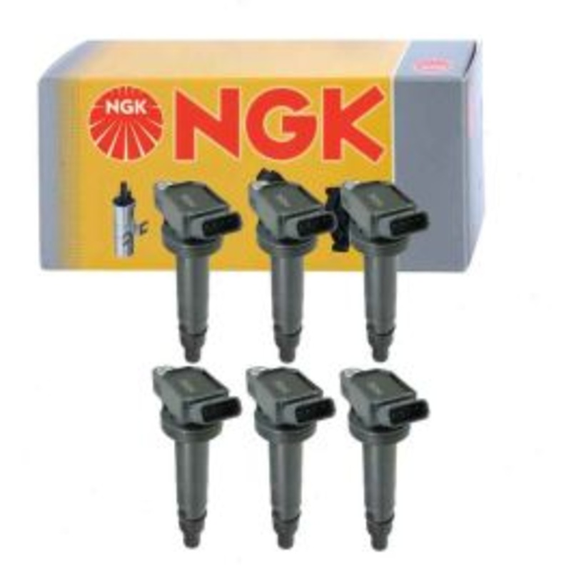 6 pc NGK Ignition Coils for 2005-2009 Toyota Tundra 4.0L V6