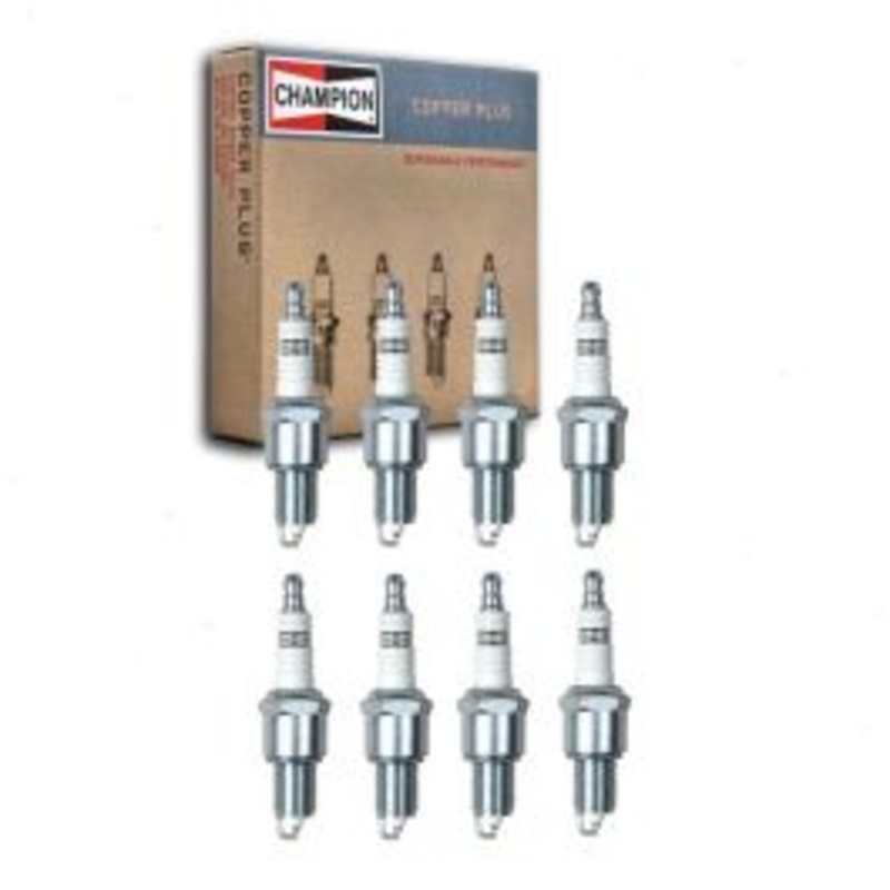 8 pc Champion Copper Plus Spark Plugs for 1969 American Motors Rambler 4.7L 5.6L 6.4L V8