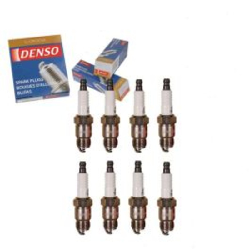 8 pc DENSO Standard U-Groove Spark Plugs for 1971-1986 Chevrolet C10 Suburban 5.0L 5.7L 7.4L V8